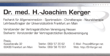 Dr. med. H.-Joachim Kerger